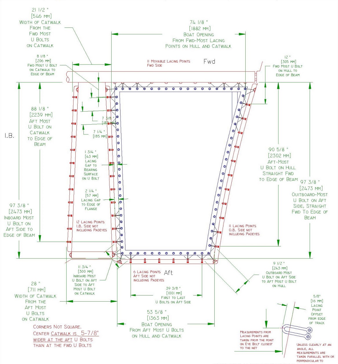 Lacing Pattern